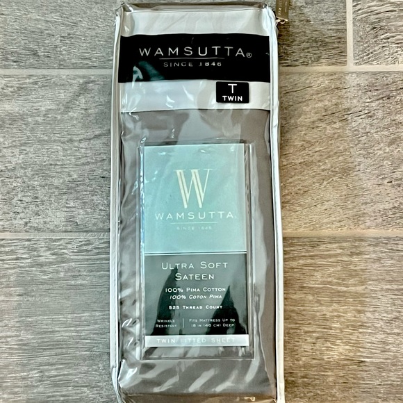 Wamsutta Bedding Wamsutta Ultra Soft Sateen Twin Fitted Sheet